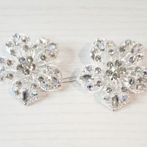 Fashion rhinestone Hair clip clear,